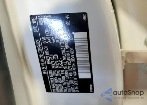 2020 Volvo Xc90 T6 Momentum из США, поврежденный, VIN YV4A22PK1L1569100